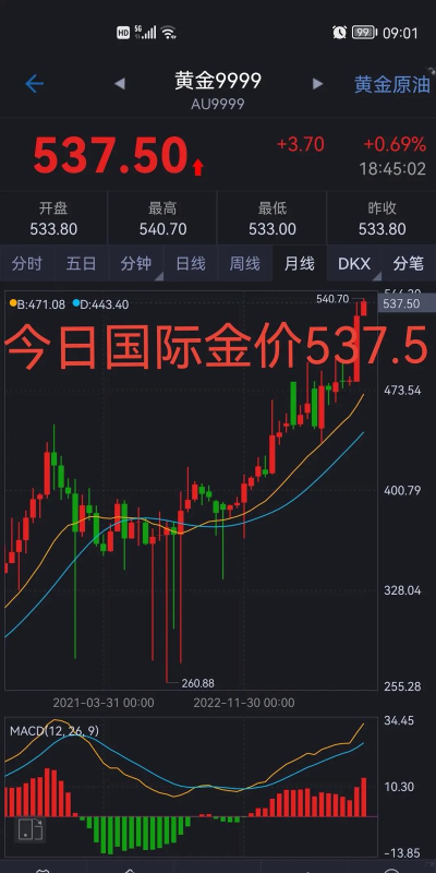 今日国际黄金最新价格（2025年05月31日更新）